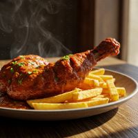 Chi. Tandoori With Fry (Full)