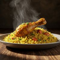 Chicken Tawa Rice Boneless (Half)