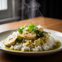 Chicken Thai Curry Green with Jasmine Rice