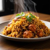 Chicken Tikka Biryani Dum