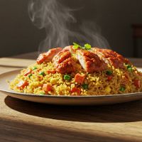 Chicken Tikka Fried Rice (Half)