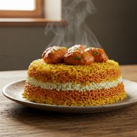 Chicken Tikka Tripple Rice (Full)