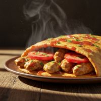 Chicken Tomato Shawarma
