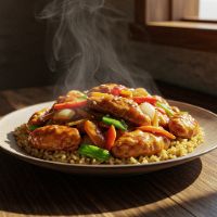 Chicken Triple Schez. Chopsuey (Half)