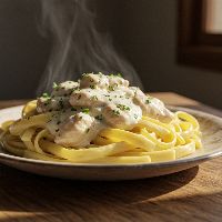 Chicken White Sauce Pasta