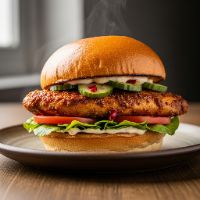 Chicken Zesty Masala Burger