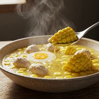 Chi. Corn Egg Soup