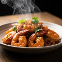 Chilly Pepper Prawns