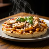 Chicken Pasta Pizza (SML 8*inch)