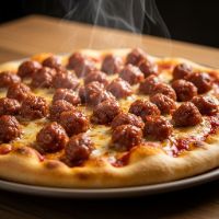 Chicken Sausage Pizza (SML 8*inch)