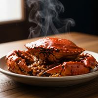 Crab Schezwan Sauce Dry (As Per Size)