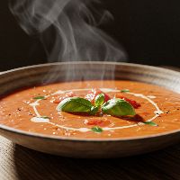 Cream of Tomato Basil Soup
