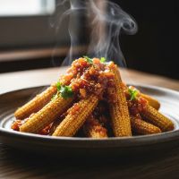 Crispy Babycorn Szechuan