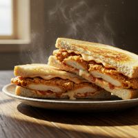 Crispy Chicken Grilled Sandwich