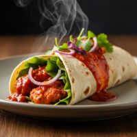 Crispy Chicken Tandoori Wrap