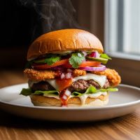 Crispy Chicken Mexicano Burger