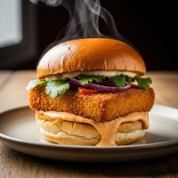 Crispy Paneer Burger