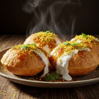 Dahi Ragda Puri