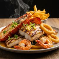 DELUXE SEAFOOD PLATTER