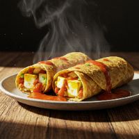 Double Egg Double Paneer Roll
