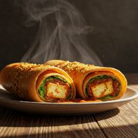 Double Paneer Roll
