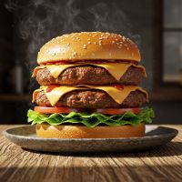 Double Trouble Chicken Burger