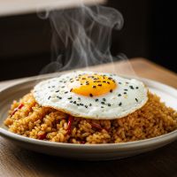 Egg Burnt Garlic 'N' Chilly Fried Rice