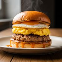 Egg Chicken Burger