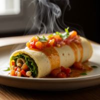 Egg Chicken Mexican Frankie