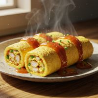 Egg Chicken Roll