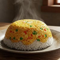 Egg Combination Rice / Noodles (Full)