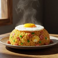 Egg Combo Rice (Half)