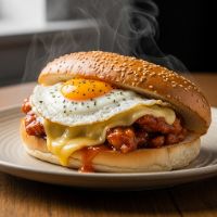 Egg Double Chicken Cheese Frankie