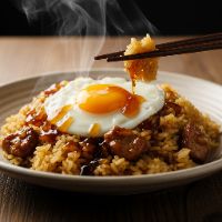 Egg Hongkong Rice / Noodles (FULL)