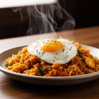 Egg Schezwan Rice / Noodles (HALF)