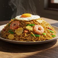 Egg Singapore Fried Rice / Noodles