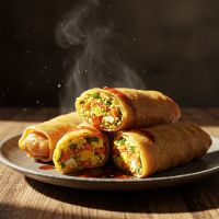 Egg Spring Roll (Veg)