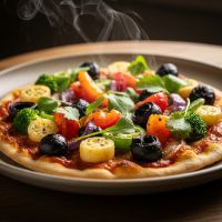 Exotic Veg Pizza (SML 8*inch)