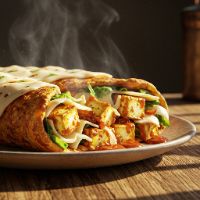Extraa Cheese Paneer Shawarma