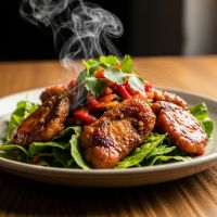 FIERY CHICKEN SALAD