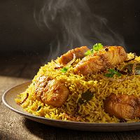 Fish Biryani (Rawas) (Full)