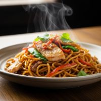Fish Hakka Noodles