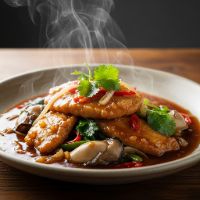 Fish in Oyester Sauce