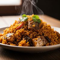 Fish Manchurian Rice