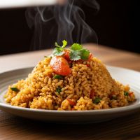 Fish Singapuri Fried Rice