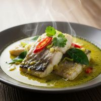 Fish Thai Curry Green