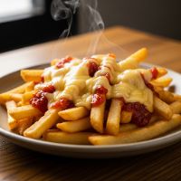 Garlic Chilly Cheese Fries