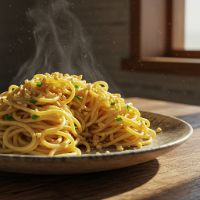 Garlic Noodles (Half)