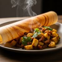 Ghee Roast Masala Dosa