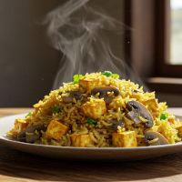 Ginger Garlic Rice (Chicken)